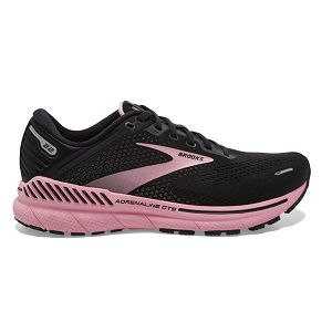 Brooks Adrenaline GTS 22 Naisten Maantiekengät Mustat Koralli | Suomi-316950