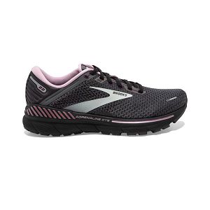 Brooks Adrenaline GTS 22 Naisten Maantiekengät Harmaat Pinkki Valkoinen | Suomi-794362