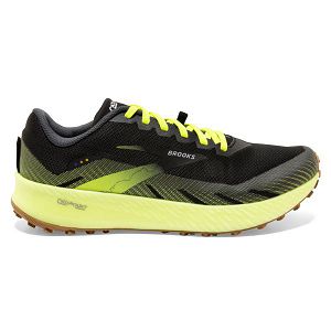 Brooks Catamount Miesten Maastojuoksukengät Mustat Keltainen Ruskea | Suomi-801564