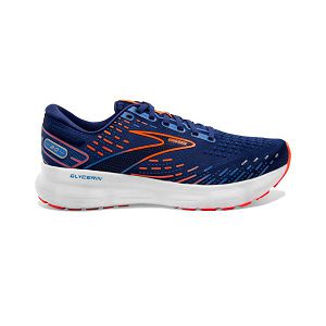 Brooks Glycerin 20 Miesten Maantiekengät Sininen Oranssi Valkoinen | Suomi-831407