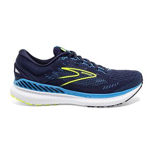 Brooks Glycerin GTS 19 Miesten Maantiekengät Laivastonsininen Sininen Keltainen | Suomi-415083