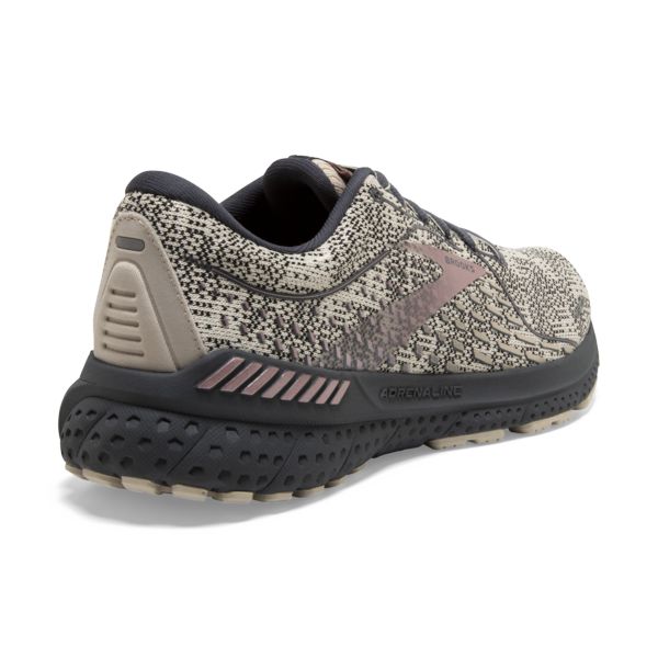 Brooks Adrenaline GTS 21 Naisten Maantiekengät Harmaat Beige Pinkki | Suomi-314829