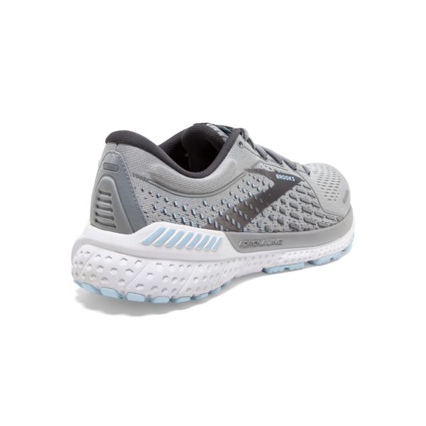 Brooks Adrenaline GTS 21 Naisten Maantiekengät Harmaat Sininen | Suomi-65792