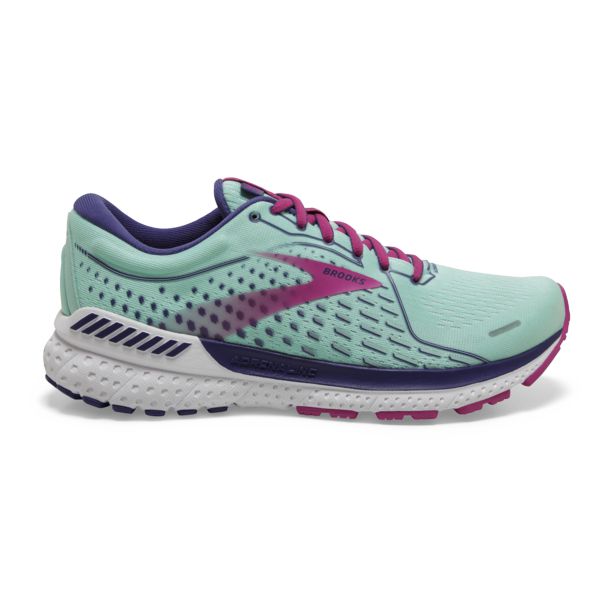 Brooks Adrenaline GTS 21 Naisten Maantiekengät Laivastonsininen Sininen Fuksia | Suomi-760352