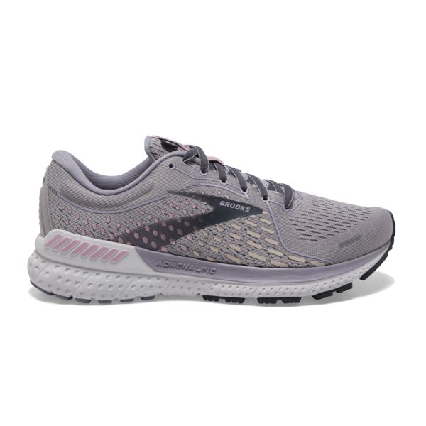 Brooks Adrenaline GTS 21 Naisten Maantiekengät Harmaat Violetit | Suomi-810726