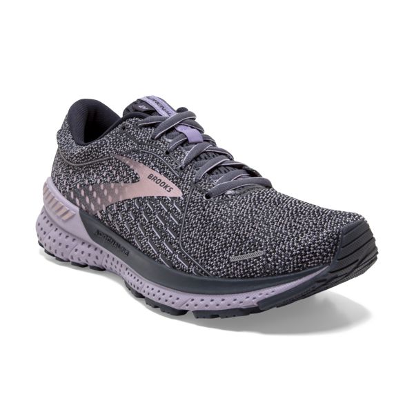 Brooks Adrenaline GTS 21 Naisten Maantiekengät Harmaat Violetit | Suomi-910624