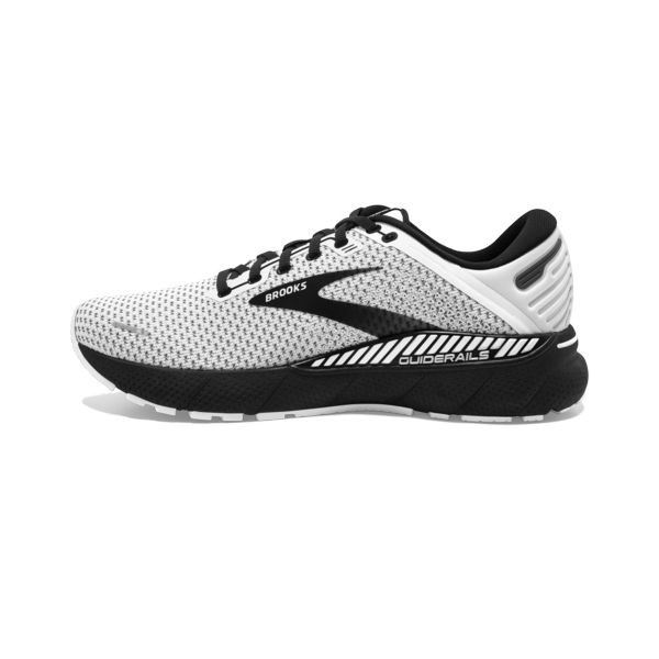 Brooks Adrenaline GTS 22 Miesten Maantiekengät Valkoinen Harmaat Mustat | Suomi-102984