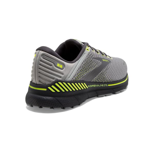 Brooks Adrenaline GTS 22 Miesten Maantiekengät Harmaat Keltainen Mustat | Suomi-246378