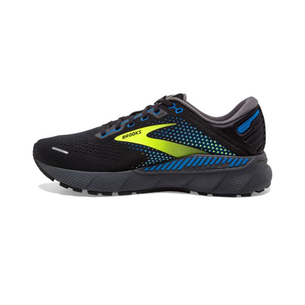 Brooks Adrenaline GTS 22 Miesten Maantiekengät Mustat Keltainen Sininen | Suomi-493058