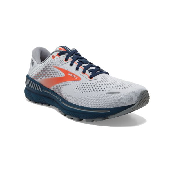 Brooks Adrenaline GTS 22 Miesten Maantiekengät Harmaat Sininen Oranssi | Suomi-503164