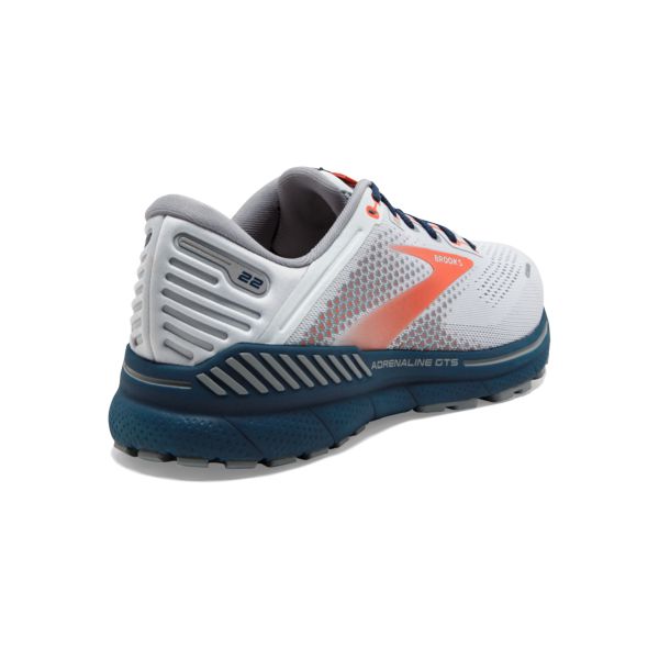 Brooks Adrenaline GTS 22 Miesten Maantiekengät Harmaat Sininen Oranssi | Suomi-503164