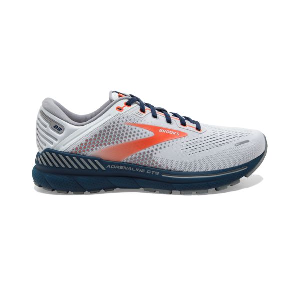 Brooks Adrenaline GTS 22 Miesten Maantiekengät Harmaat Sininen Oranssi | Suomi-503164