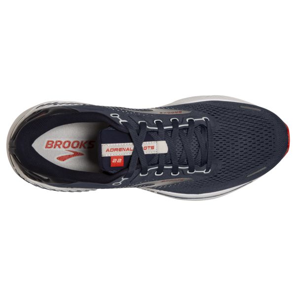 Brooks Adrenaline GTS 22 Miesten Maantiekengät Laivastonsininen Oranssi Valkoinen | Suomi-608421