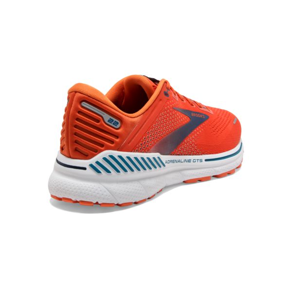 Brooks Adrenaline GTS 22 Miesten Maantiekengät Oranssi Sininen Valkoinen | Suomi-678359