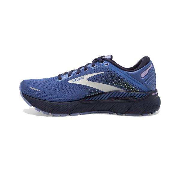 Brooks Adrenaline GTS 22 Naisten Maantiekengät Sininen Violetit Keltainen | Suomi-497308