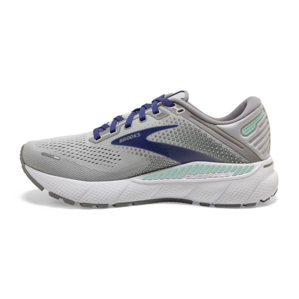 Brooks Adrenaline GTS 22 Naisten Maantiekengät Harmaat Sininen Vihreä | Suomi-517308