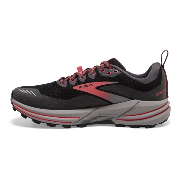 Brooks Cascadia 16 GTX Naisten Maastojuoksukengät Mustat Koralli | Suomi-536210