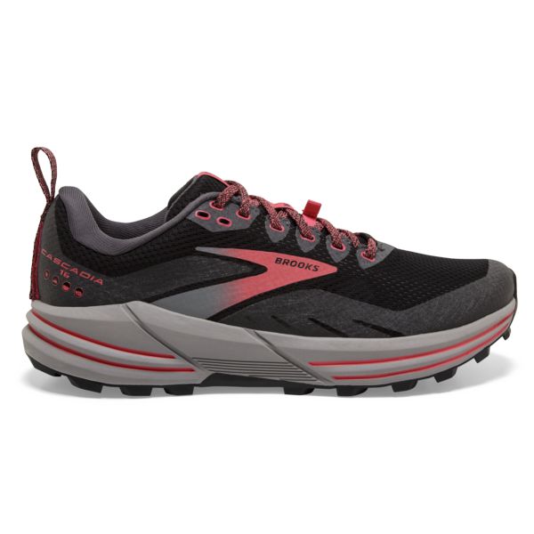 Brooks Cascadia 16 GTX Naisten Maastojuoksukengät Mustat Koralli | Suomi-536210