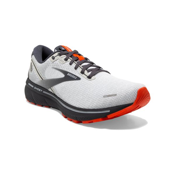 Brooks Ghost 14 Miesten Maantiekengät Harmaat Mustat Oranssi | Suomi-681254