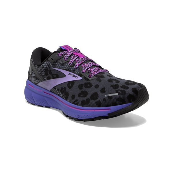 Brooks Ghost 14 Naisten Maantiekengät Mustat Violetit Pinkki | Suomi-349251