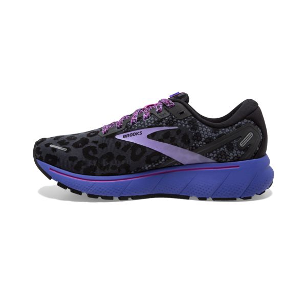 Brooks Ghost 14 Naisten Maantiekengät Mustat Violetit Pinkki | Suomi-349251