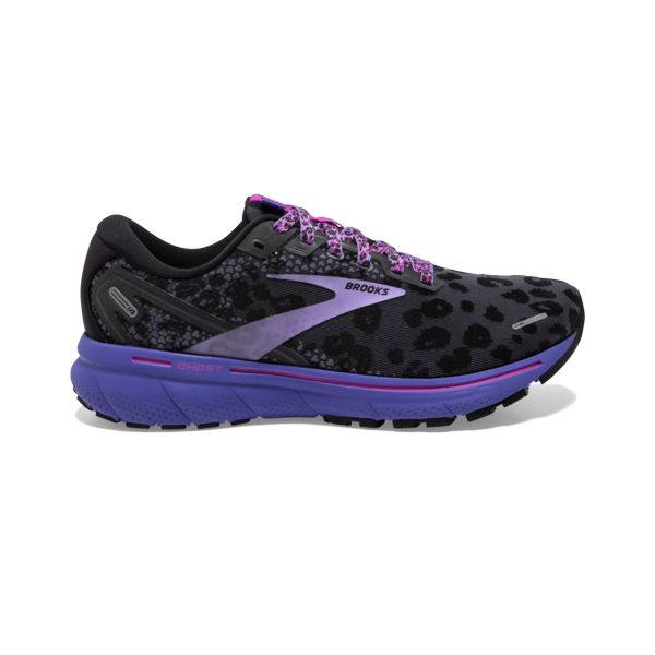 Brooks Ghost 14 Naisten Maantiekengät Mustat Violetit Pinkki | Suomi-349251