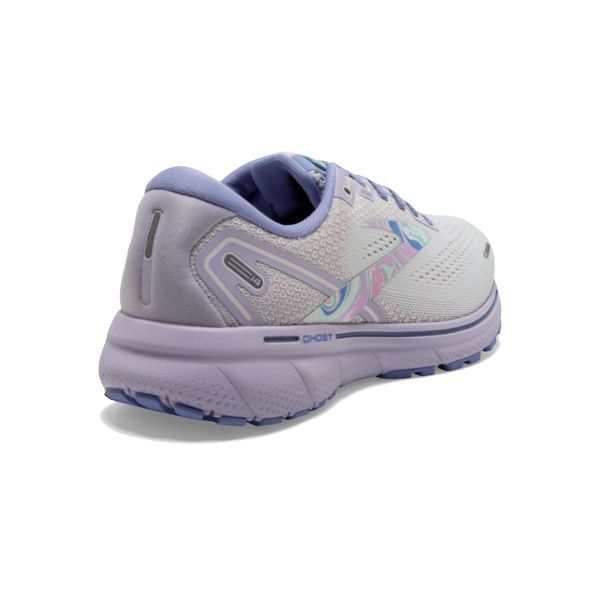 Brooks Ghost 14 Naisten Maantiekengät Valkoinen Violetit Pinkki | Suomi-43276