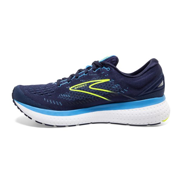 Brooks Glycerin 19 Miesten Maantiekengät Laivastonsininen Sininen Keltainen | Suomi-249058