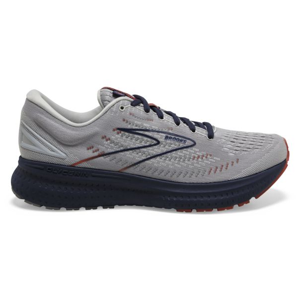 Brooks Glycerin 19 Miesten Maantiekengät Harmaat Laivastonsininen Ruskea | Suomi-610795