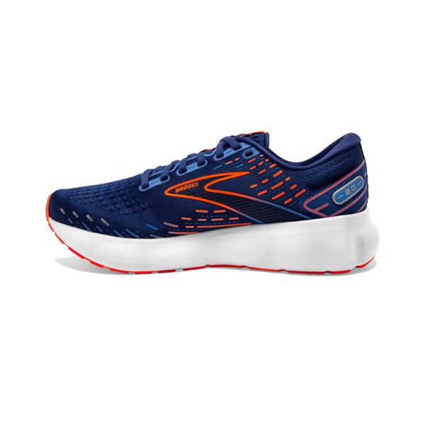 Brooks Glycerin 20 Miesten Maantiekengät Sininen Oranssi Valkoinen | Suomi-831407