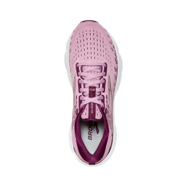 Brooks Glycerin 20 Naisten Maantiekengät Pinkki Valkoinen | Suomi-649710