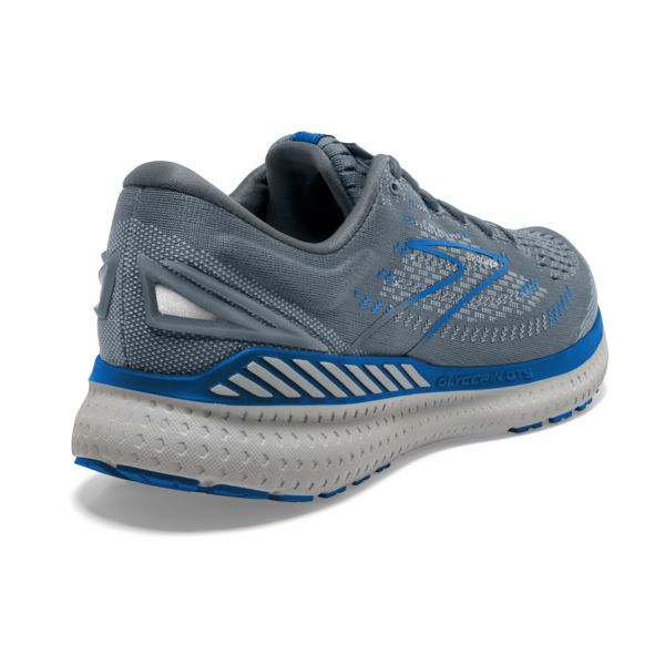 Brooks Glycerin GTS 19 Miesten Maantiekengät Harmaat Sininen Valkoinen | Suomi-314827