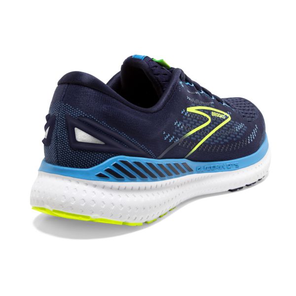 Brooks Glycerin GTS 19 Miesten Maantiekengät Laivastonsininen Sininen Keltainen | Suomi-415083