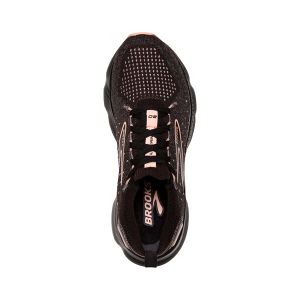 Brooks Glycerin StealthFit 20 Naisten Maantiekengät Mustat Koralli | Suomi-826501