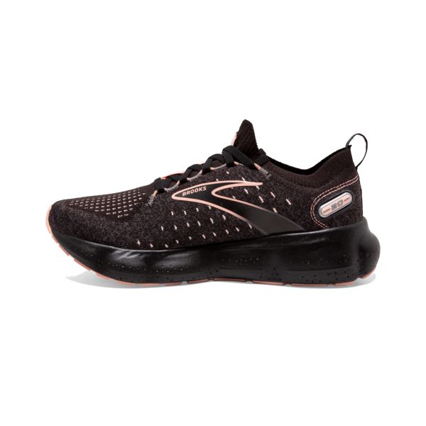 Brooks Glycerin StealthFit 20 Naisten Maantiekengät Mustat Koralli | Suomi-826501