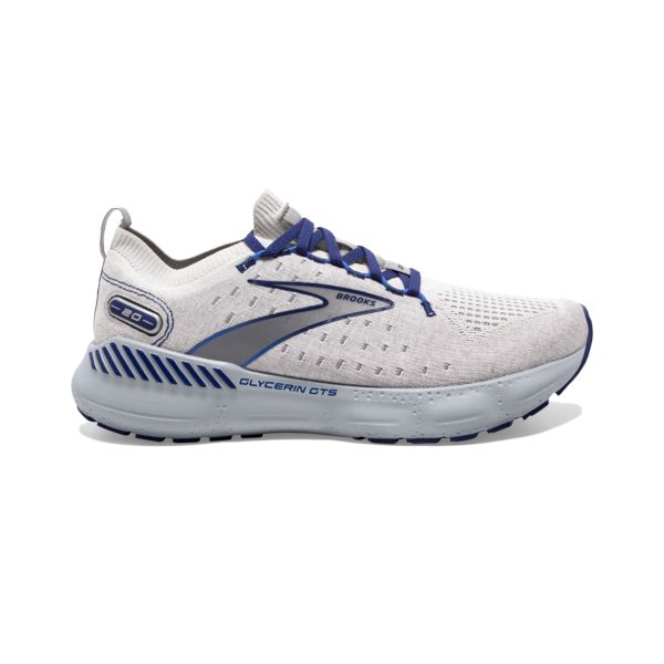 Brooks Glycerin StealthFit GTS 20 Miesten Maantiekengät Harmaat Sininen | Suomi-597102