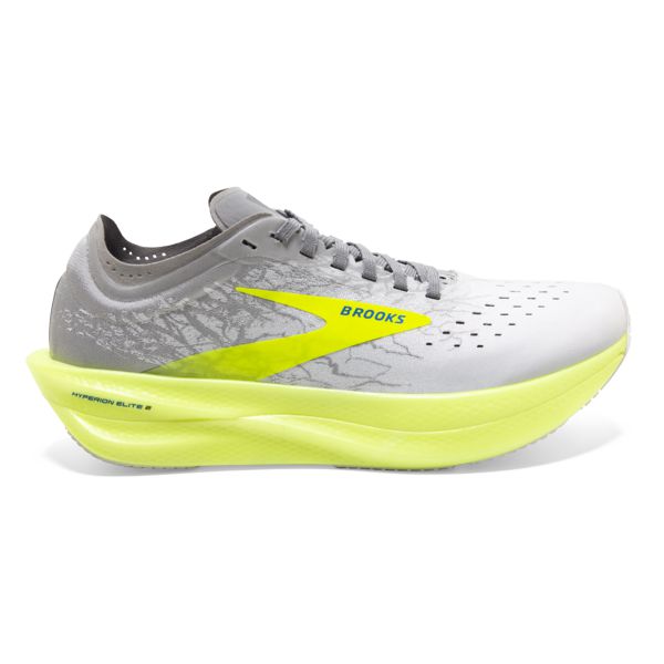 Brooks Hyperion Elite 2 Naisten Maantiekengät Valkoinen Hopea Keltainen | Suomi-458071