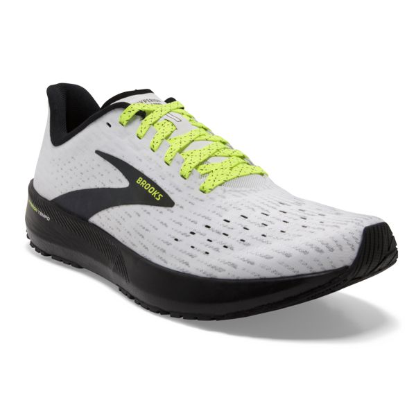 Brooks Hyperion Tempo Miesten Maantiekengät Valkoinen Keltainen Mustat | Suomi-935461