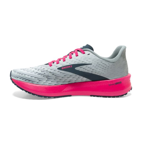 Brooks Hyperion Tempo Naisten Maantiekengät Harmaat Laivastonsininen Pinkki | Suomi-283409