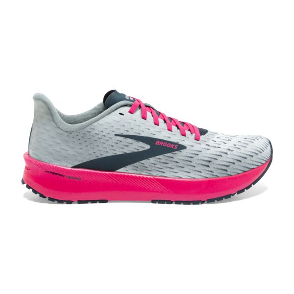 Brooks Hyperion Tempo Naisten Maantiekengät Harmaat Laivastonsininen Pinkki | Suomi-283409