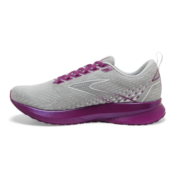 Brooks Levitate 5 Naisten Maantiekengät Harmaat Violetit | Suomi-270183