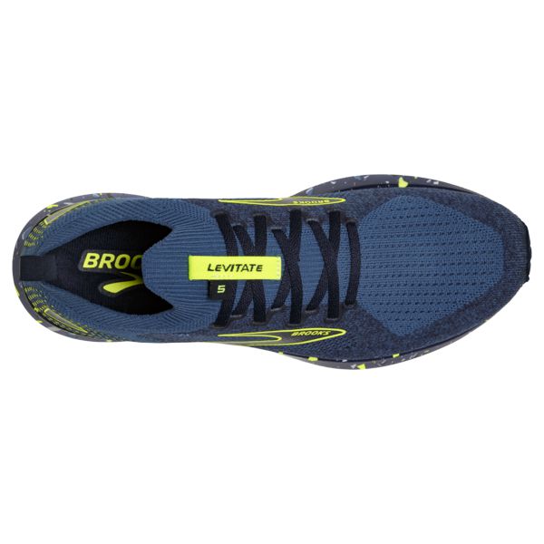 Brooks Levitate StealthFit 5 Miesten Maantiekengät Sininen Mustat Keltainen | Suomi-564783