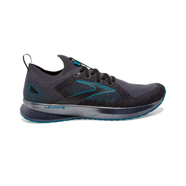 Brooks Levitate StealthFit 5 Miesten Maantiekengät Mustat Turkoosi | Suomi-581930