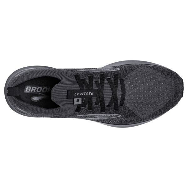 Brooks Levitate StealthFit 5 Miesten Maantiekengät Mustat Harmaat | Suomi-697502