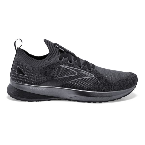 Brooks Levitate StealthFit 5 Miesten Maantiekengät Mustat Harmaat | Suomi-697502