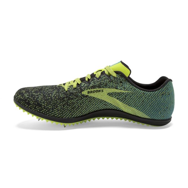 Brooks Mach 19 Miesten Racing Kengät Mustat Keltainen Vihreä | Suomi-69845