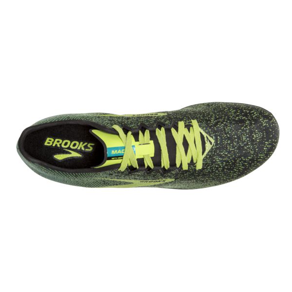 Brooks Mach 19 Spikeless Miesten Racing Kengät Mustat Keltainen Vihreä | Suomi-743065