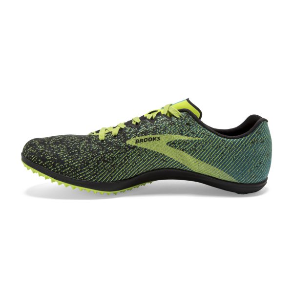 Brooks Mach 19 Spikeless Miesten Racing Kengät Mustat Keltainen Vihreä | Suomi-743065