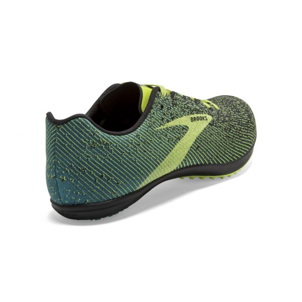 Brooks Mach 19 Spikeless Miesten Racing Kengät Mustat Keltainen Vihreä | Suomi-743065